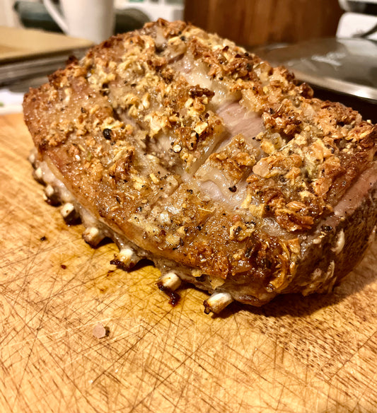 Garlic Herb Crusted Rack of Lamb