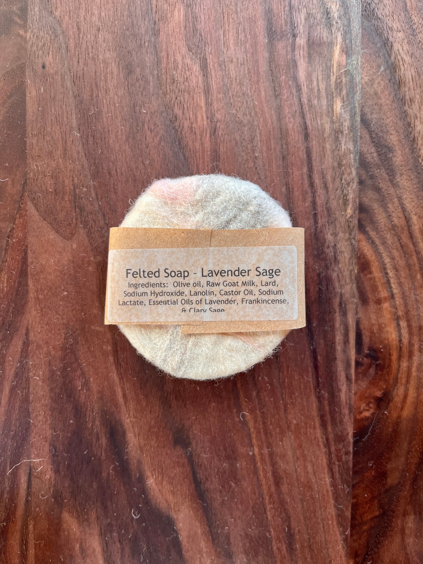 Felted Soap