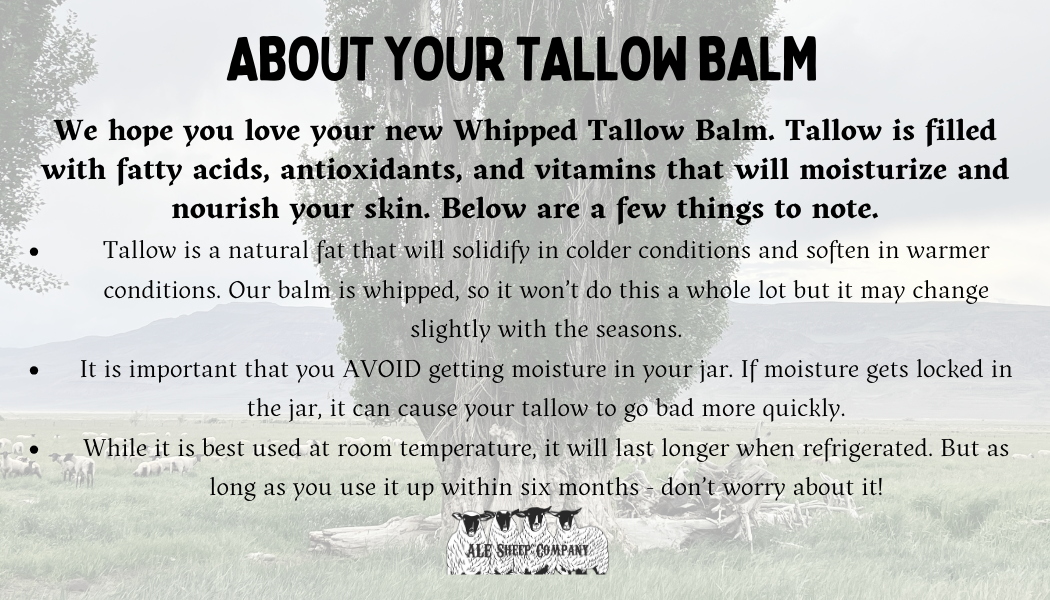 Whipped Tallow Baby Balm