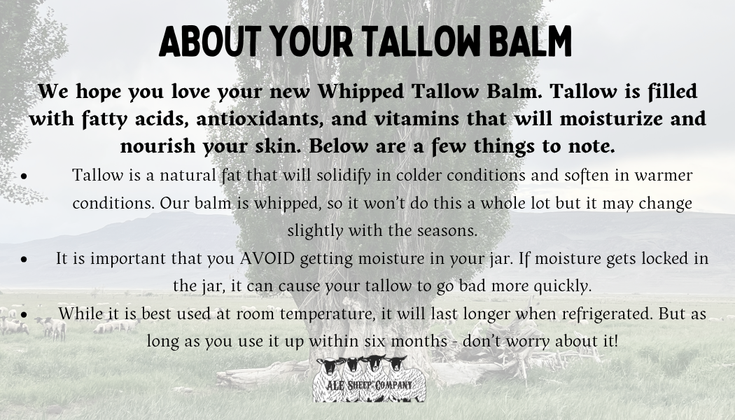 Whipped Tallow Balm