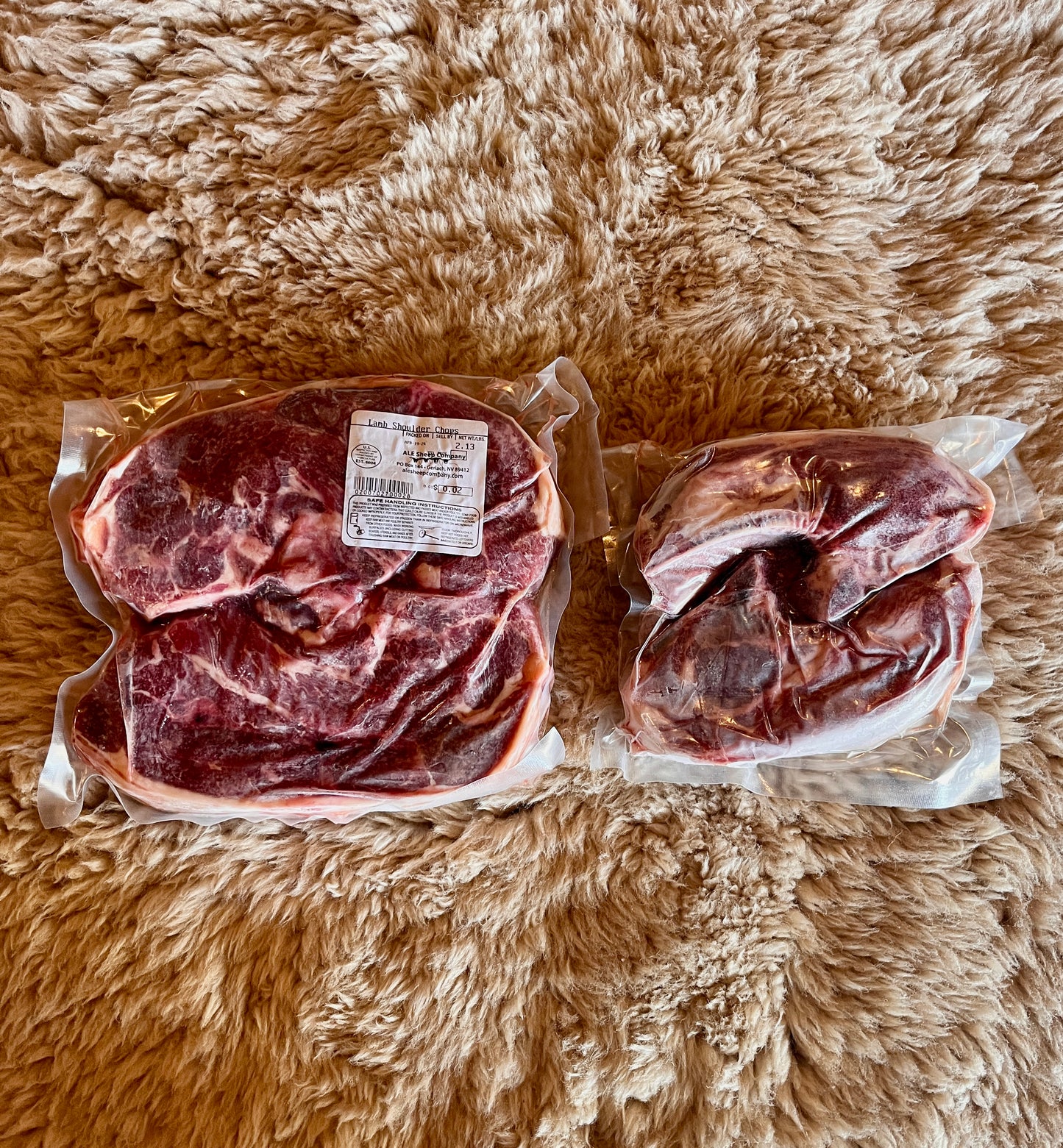 Lamb Shoulder Steaks/Chops